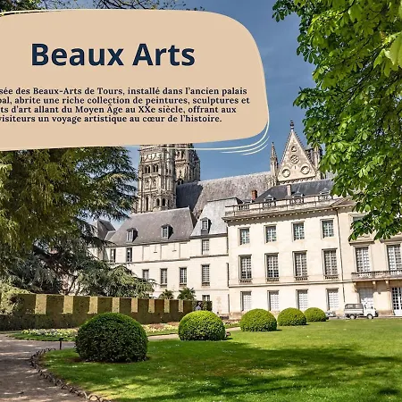 Hyper Centre Renove Terrasse & Parking トゥール